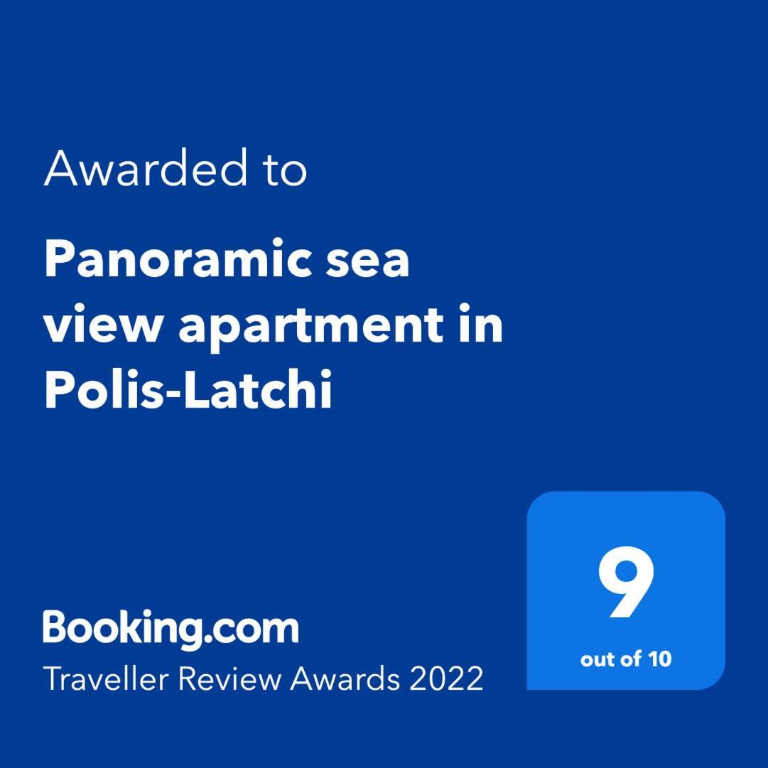Panoramic Sea View Apartment In Polis-Latchi Екстериор снимка